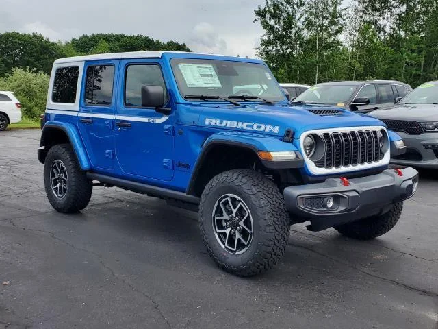 New 2026 Hydro Blue Pearl-Coat Exterior Paint Jeep Rubicon image 2