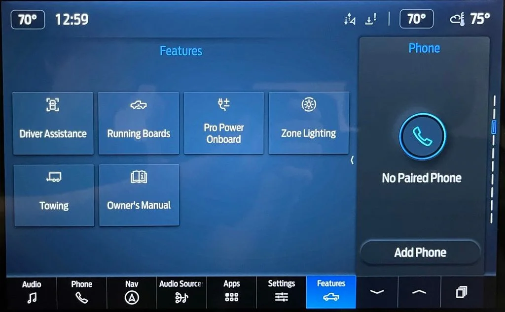Used 2025 Gray Ford Platinum image 37