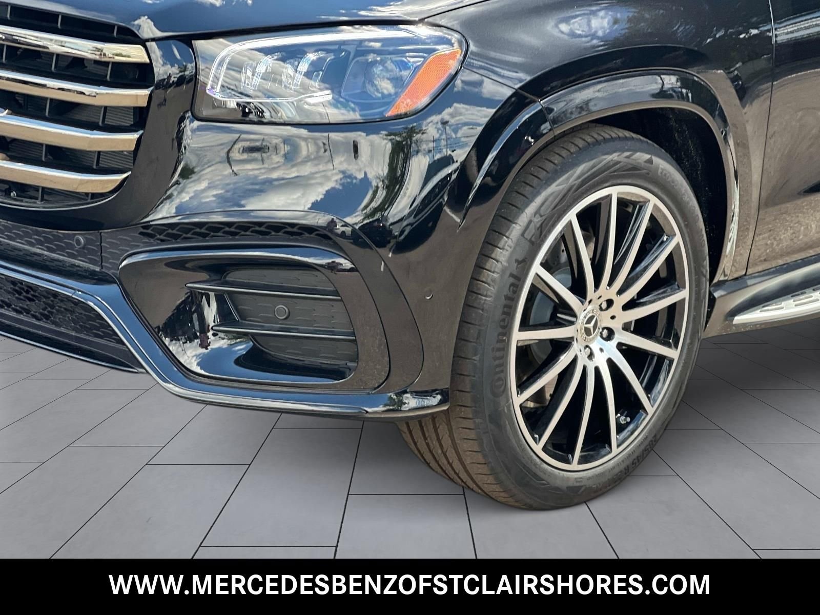 New 2026 Obsidian Black Metallic Mercedes-Benz GLS 580 image 8