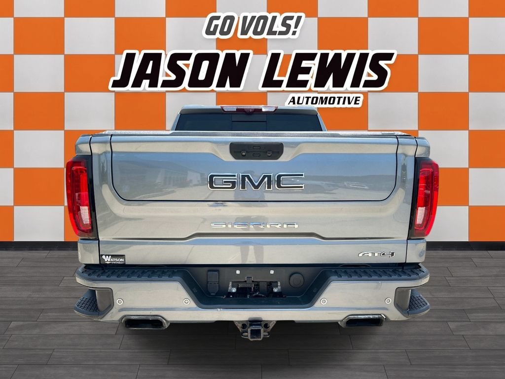 Used 2021 Satin Steel Metallic GMC AT4 image 5