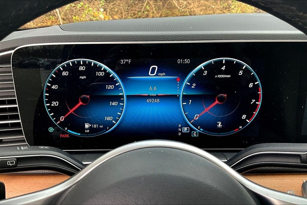 Certified Used 2022 Blue Mercedes-Benz GLE 350 image 22