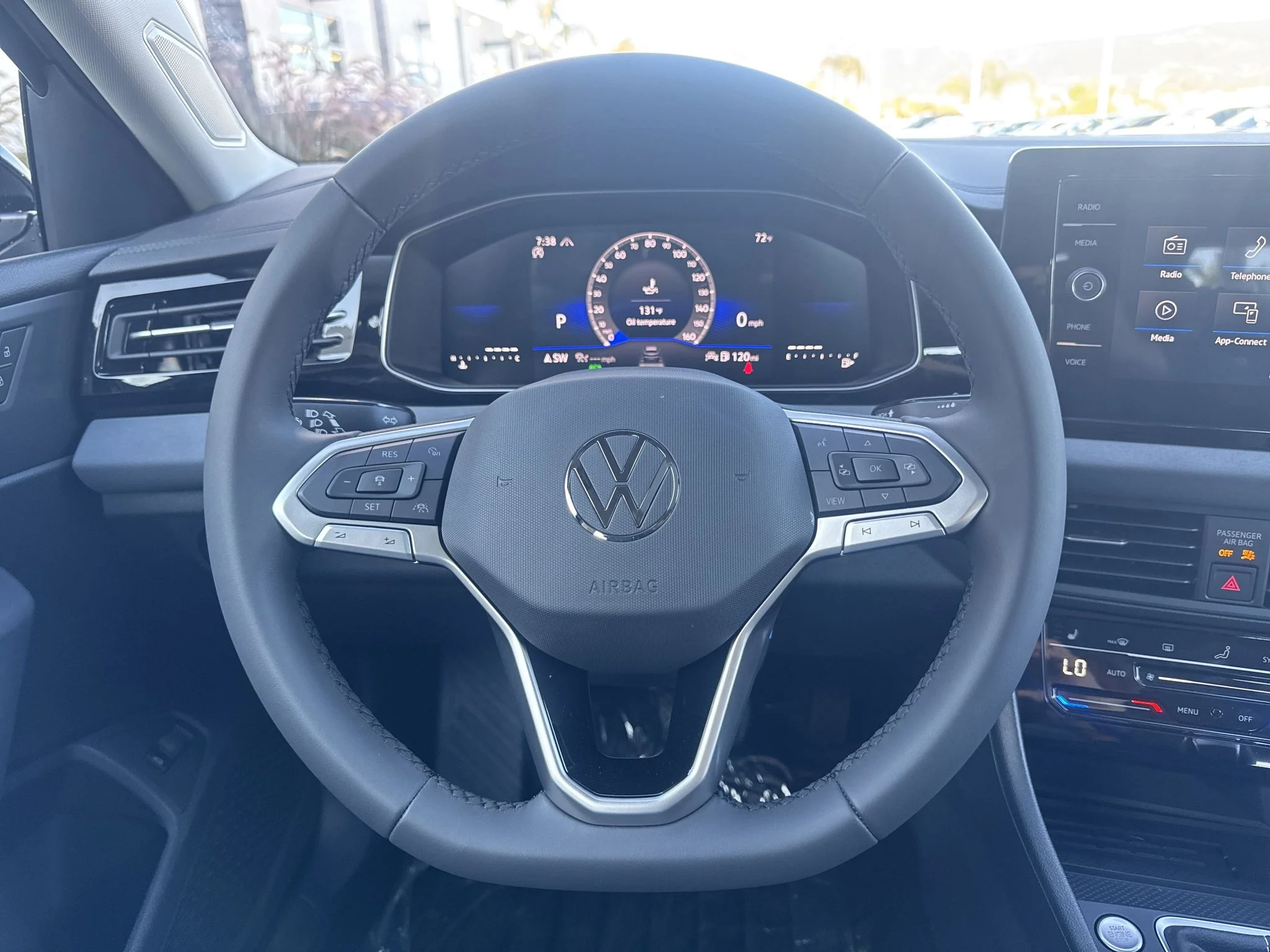 New 2026 Deep Black Pearl Volkswagen SE image 17