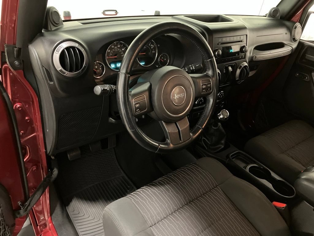 Used 2012 Jeep Wrangler Sport with VIN 1C4AJWAG4CL223645 for sale in Milford, NH