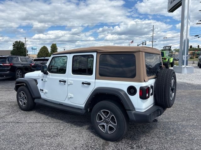 Used 2022 White Jeep Unlimited Sport S image 5