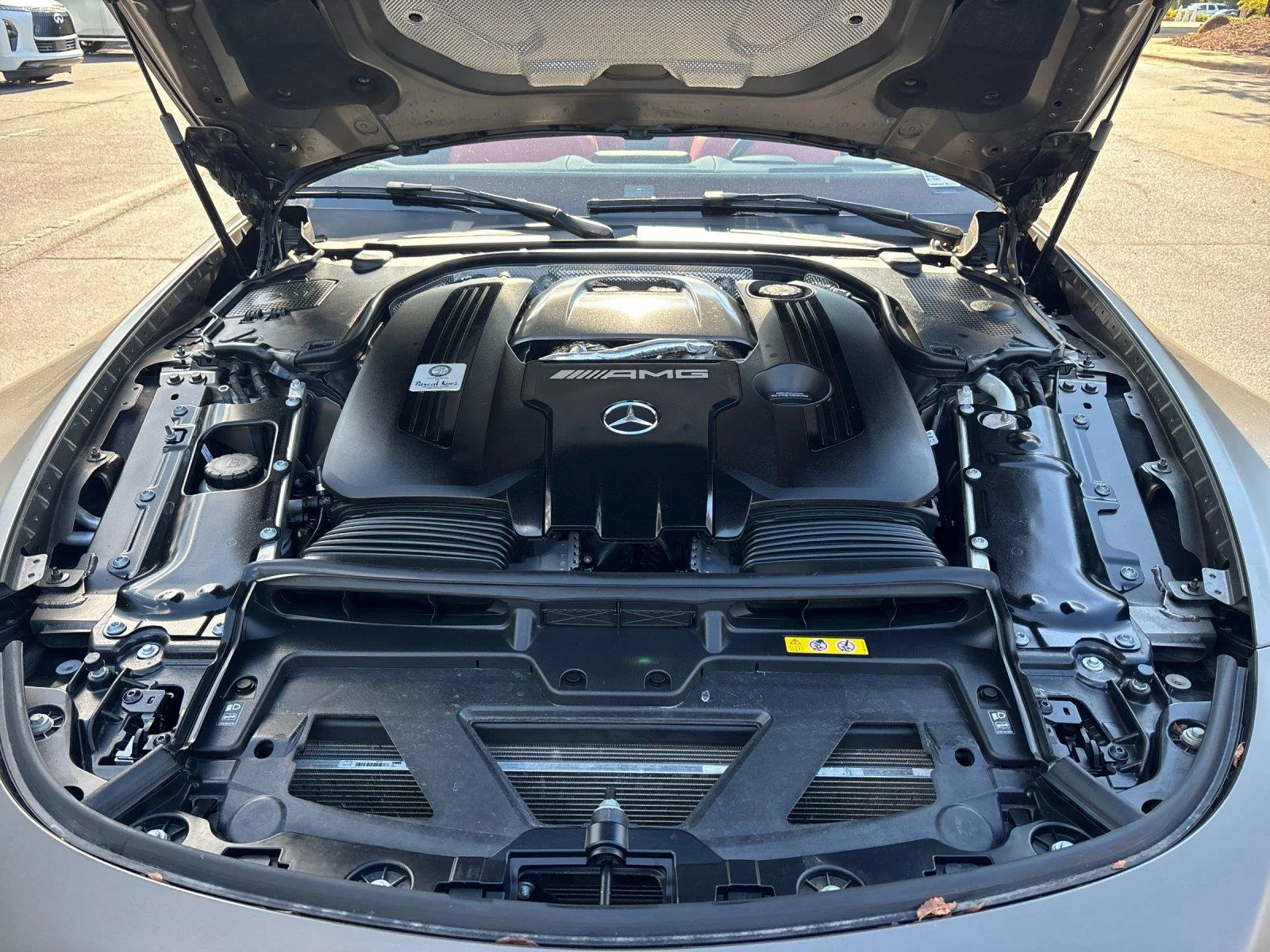 Used 2022 Selenite Grey Metallic Mercedes-Benz AMG® SL 55 image 9