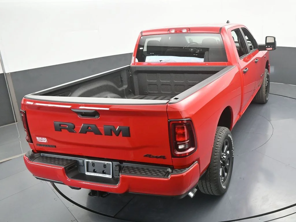 New 2026 Flame Red Clear-Coat Exterior Paint RAM Big Horn image 44