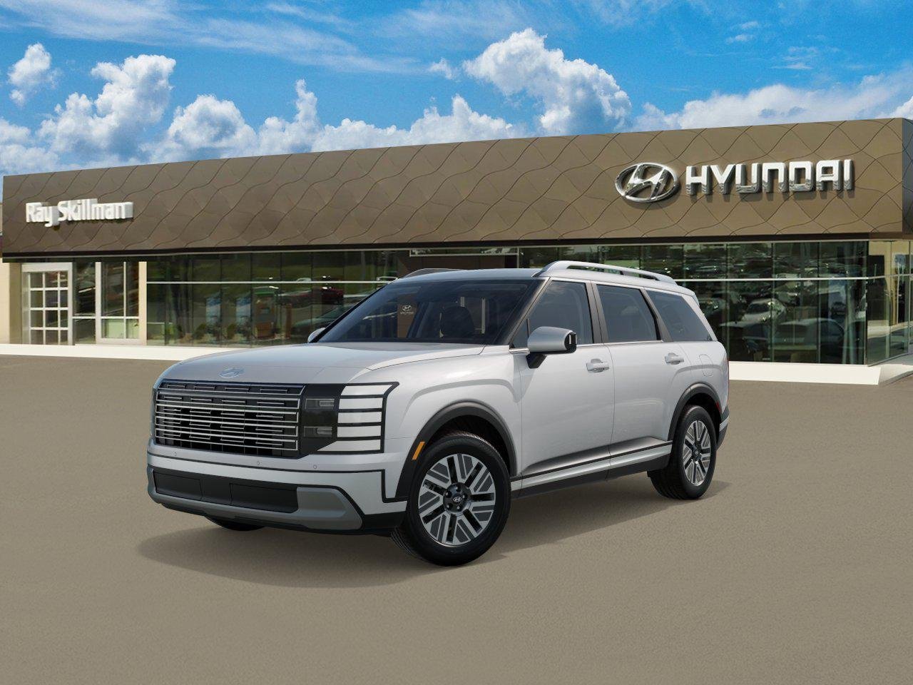New 2026 Creamy White Pearl Hyundai Blue SEL 8P image 1