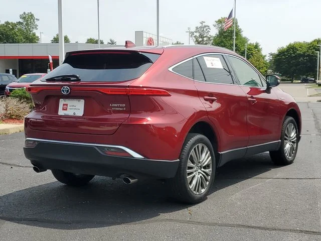 Certified Used 2021 Red Toyota Limited image 4