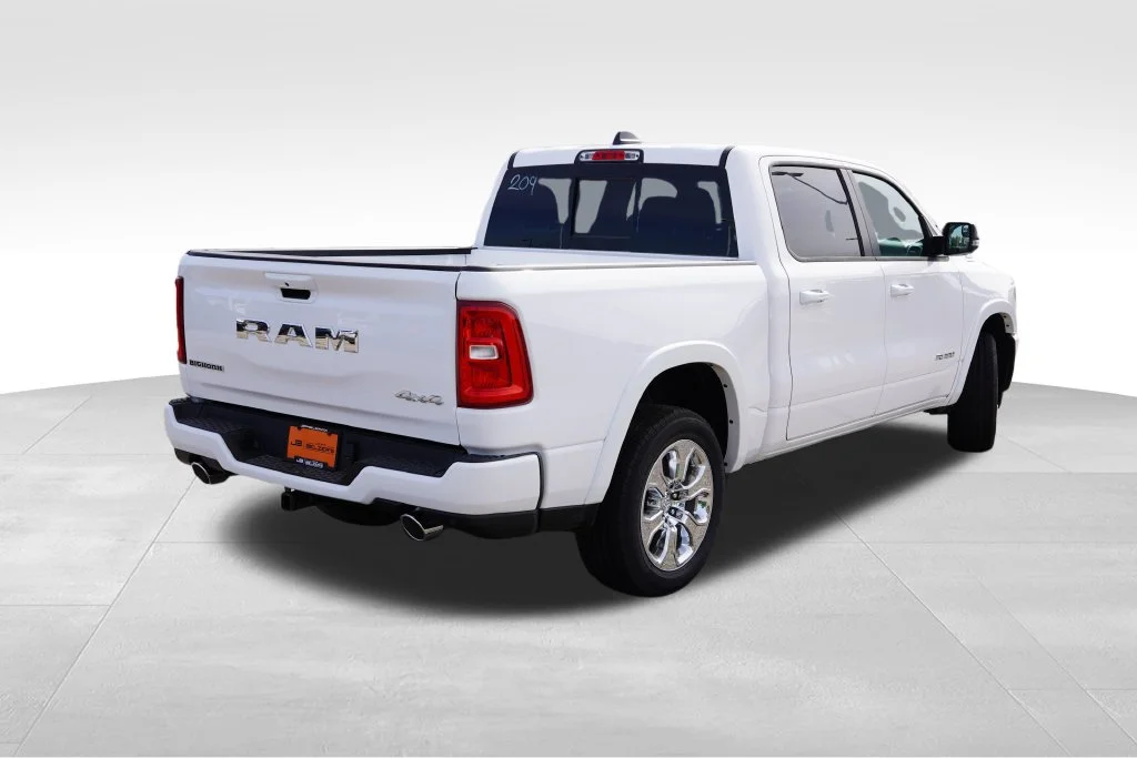 New 2026 Bright White Clear-Coat Exterior Paint RAM Big Horn image 5