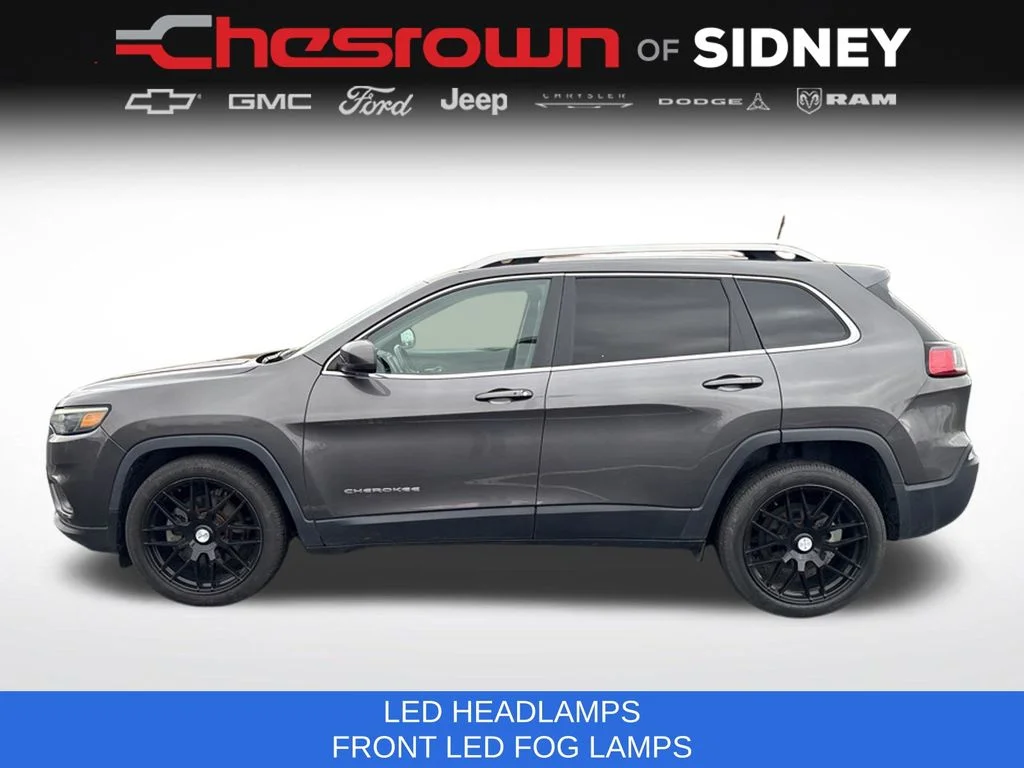 Used 2019 Jeep Cherokee Latitude Plus with VIN 1C4PJLLB3KD348736 for sale in Sidney, OH