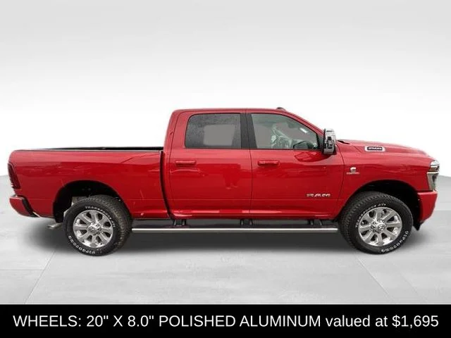 New 2026 Flame Red Clear-Coat Exterior Paint RAM Laramie image 7
