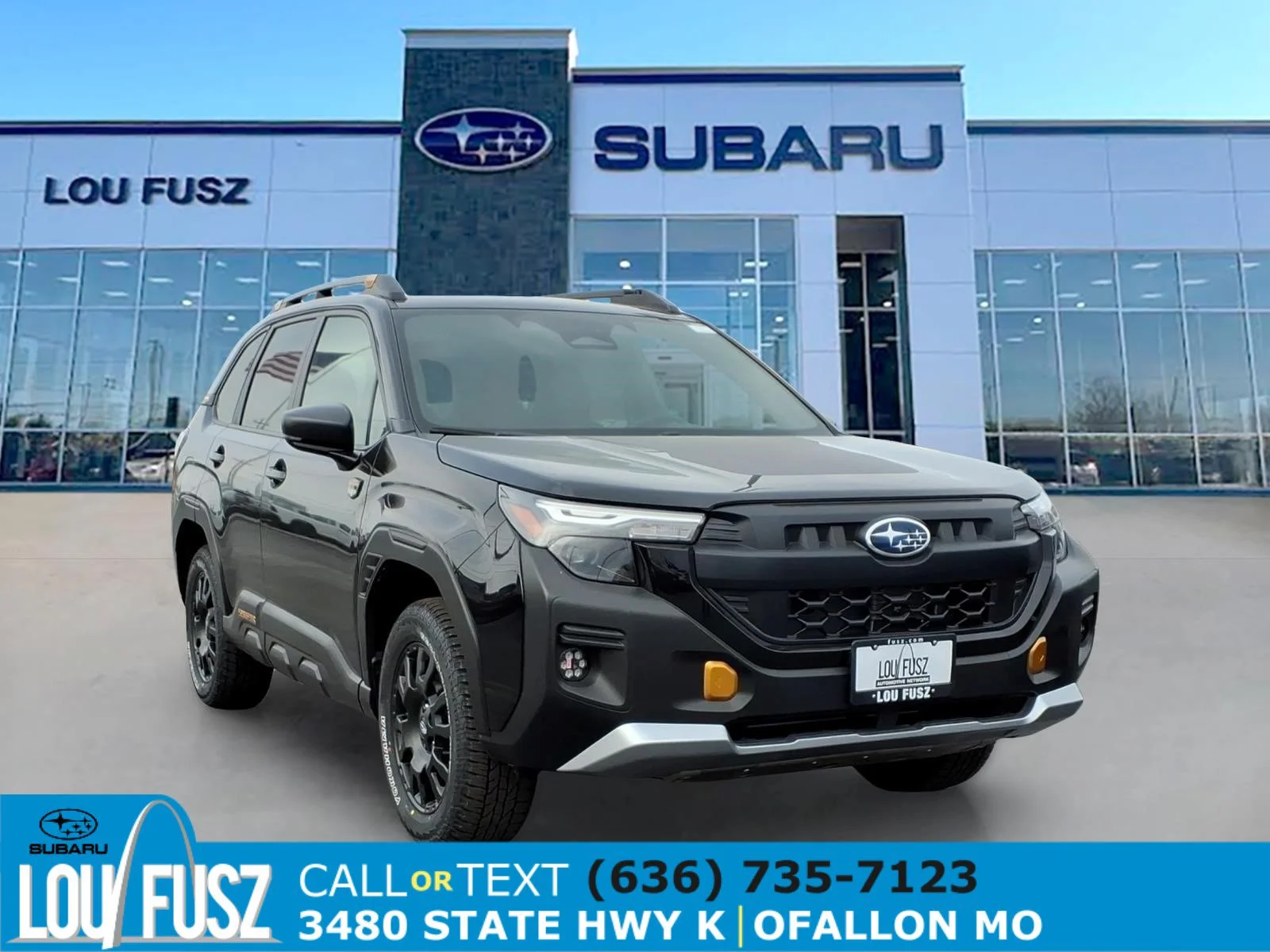 Used 2026 Crystal Black Silica Subaru Wilderness image 1