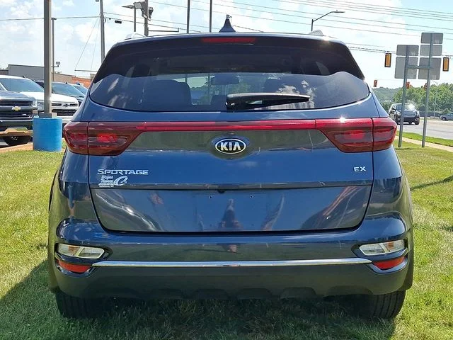 Used 2020 Blue Kia EX image 5