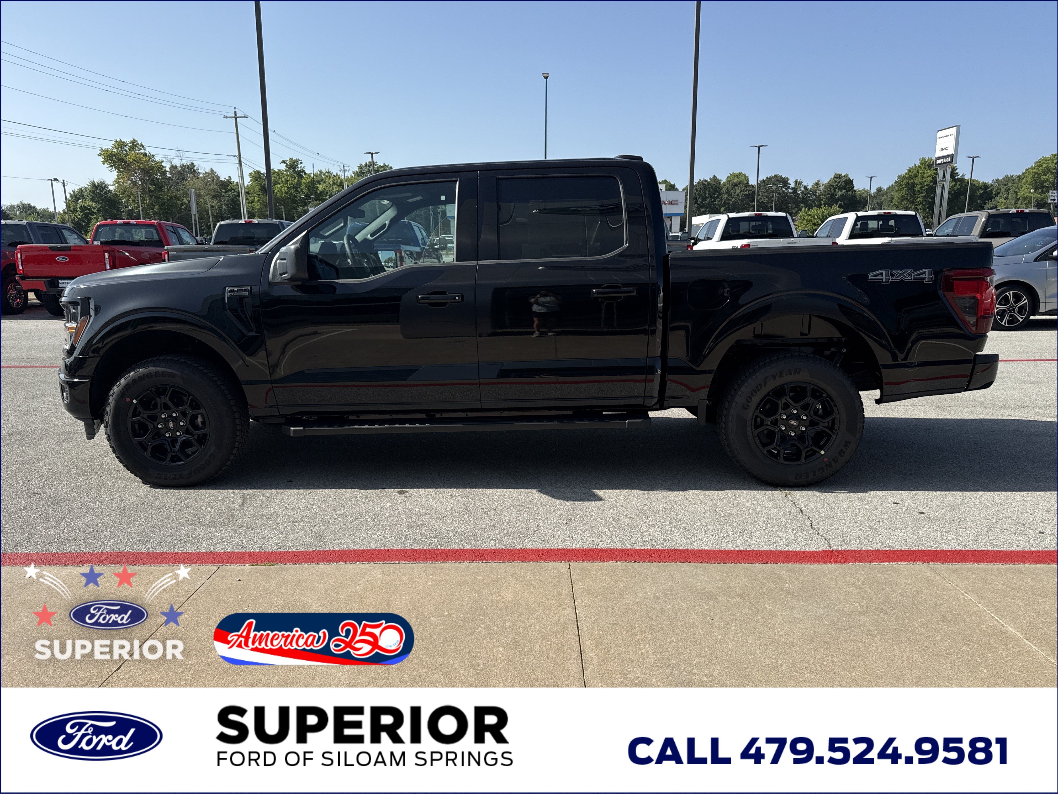 New 2026 Agate Black Metallic Ford XLT 4WD image 10