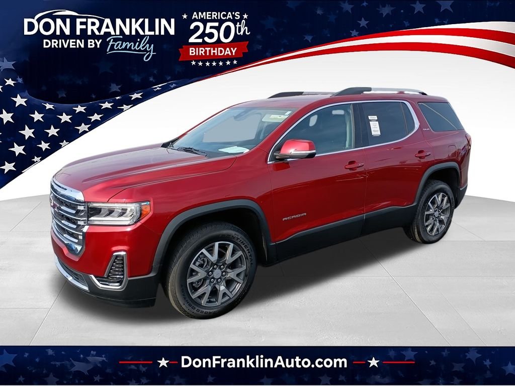 Certified Used 2023 Red GMC SLE image 1