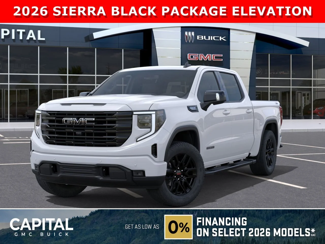 New 2026 Summit White GMC Elevation image 1