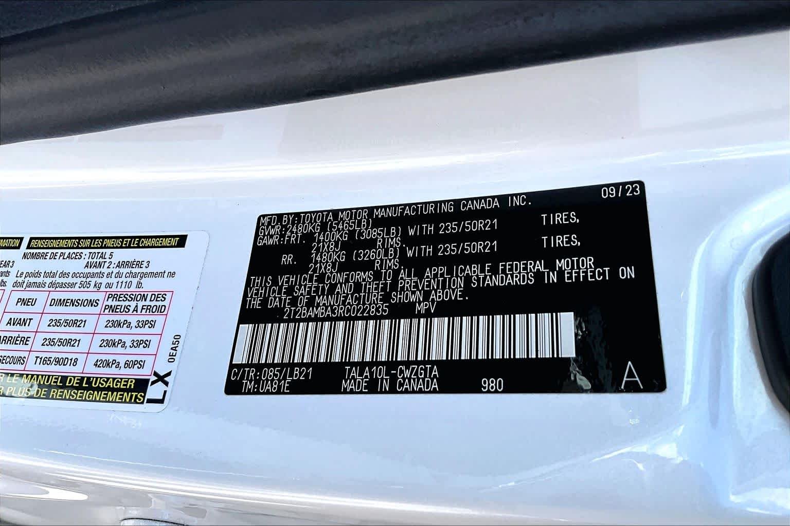 Used 2024 Eminent White Pearl Lexus Premium Plus image 35