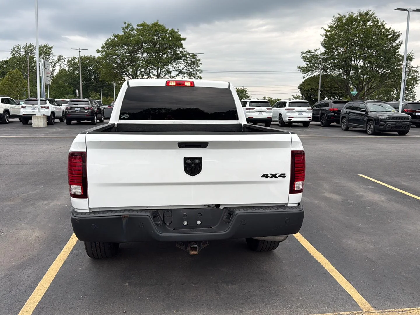 Used 2021 Bright White Clearcoat Ram Warlock image 6