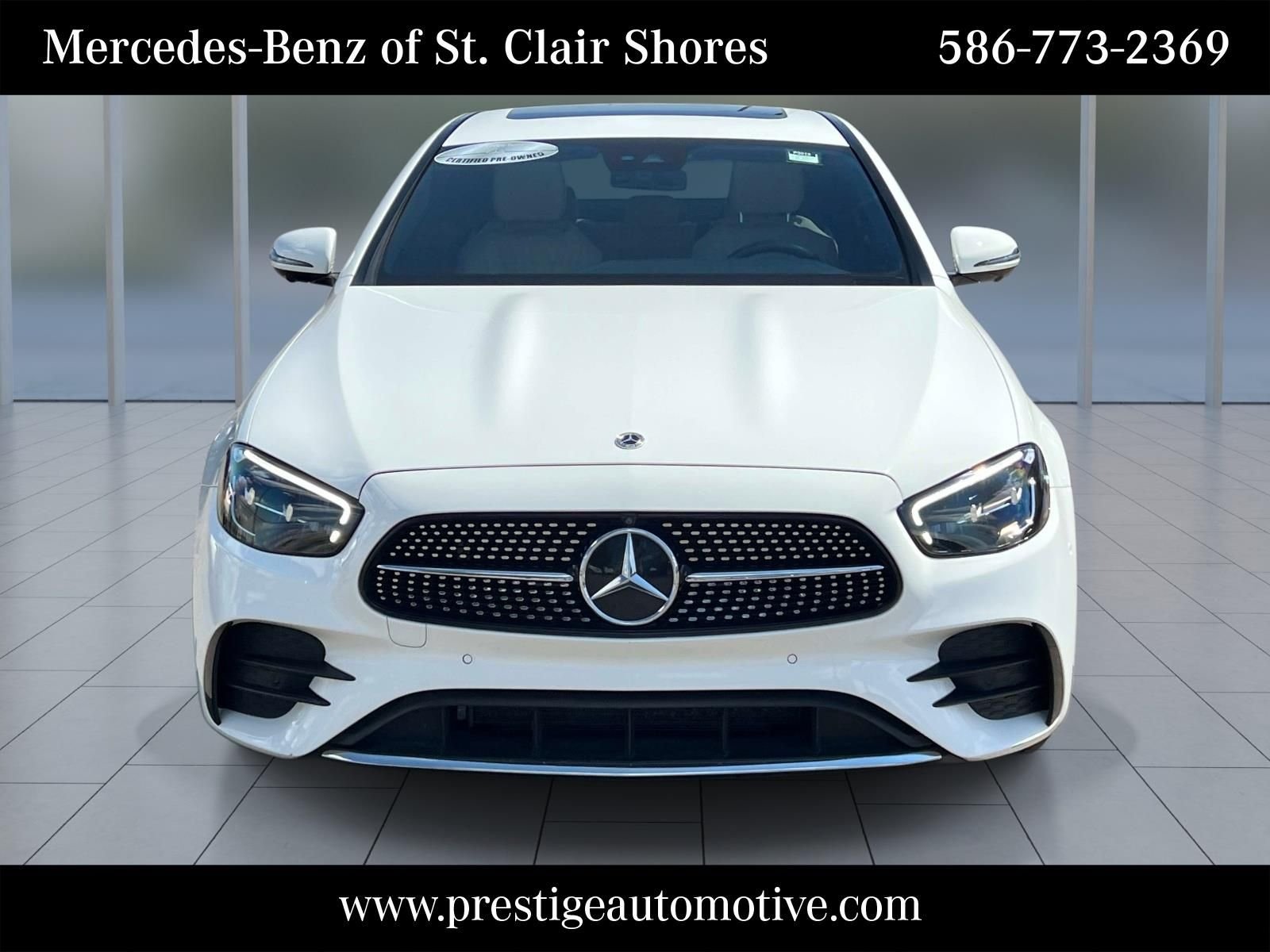 Certified Used 2023 White Mercedes-Benz E 350 image 9