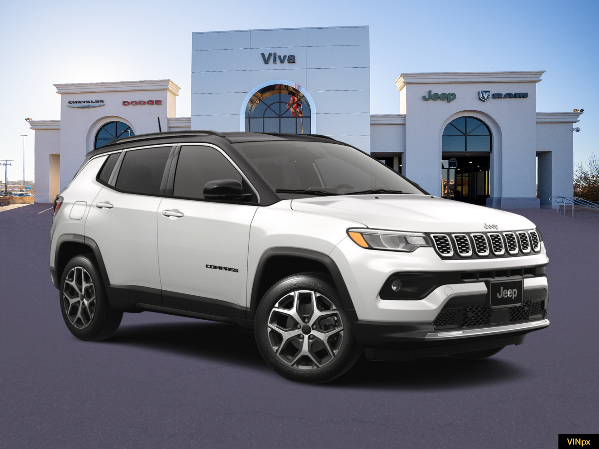 New 2026 Bright White Clear-Coat Exterior Paint Jeep Limited image 11