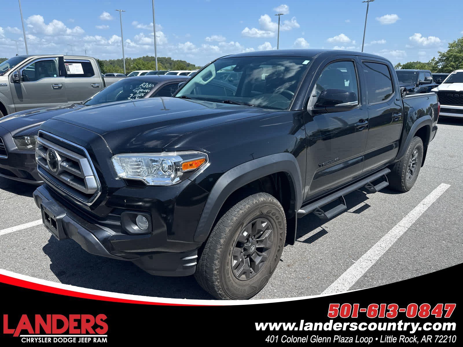 Used 2021 Midnight Black Metallic Toyota SR5 image 1