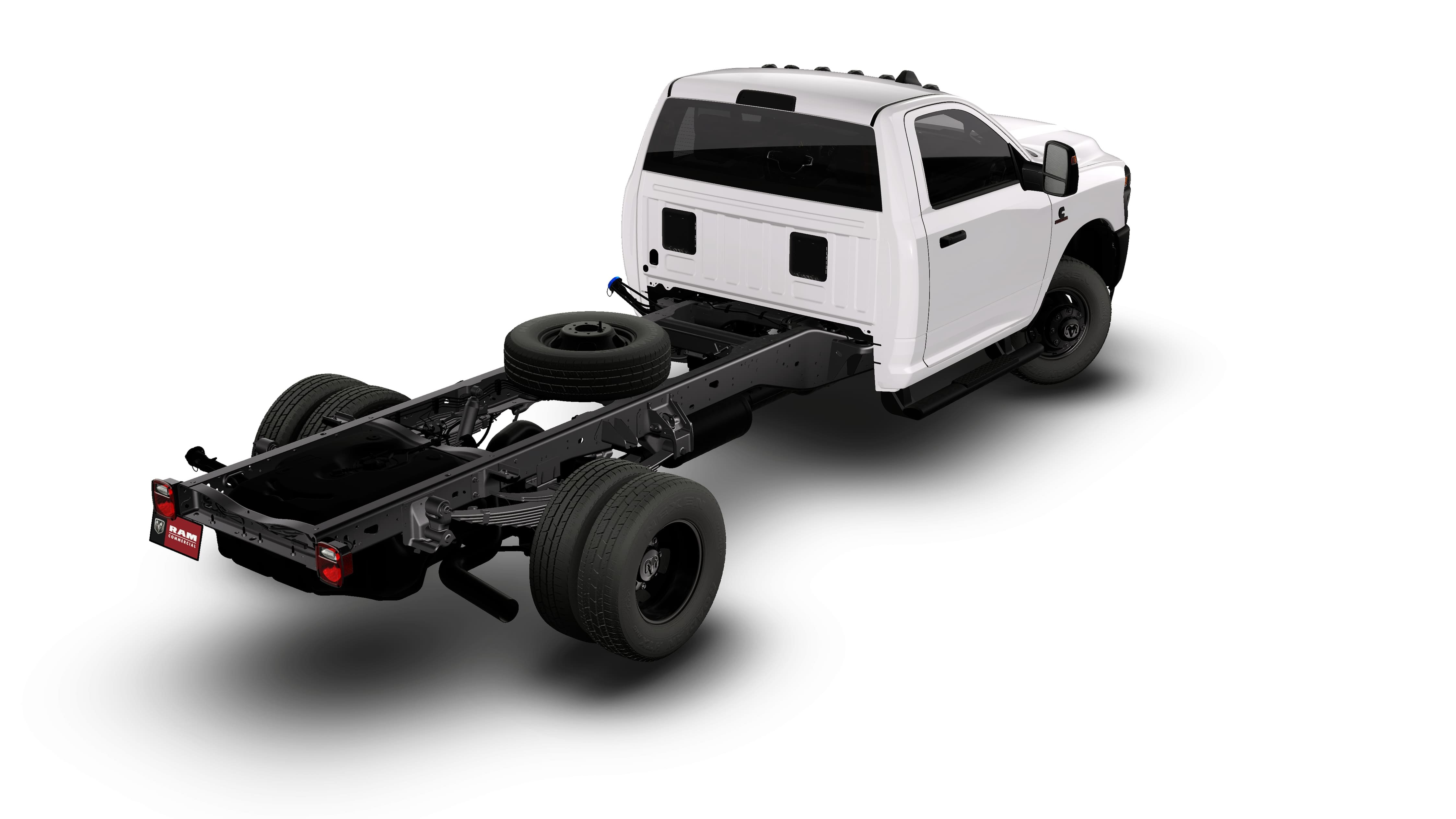 New 2026 Bright White Clear-Coat Exterior Paint RAM TRADESMAN image 14