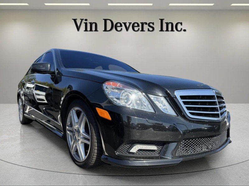 Used 2010 Black Mercedes-Benz E 350 Sport image 1