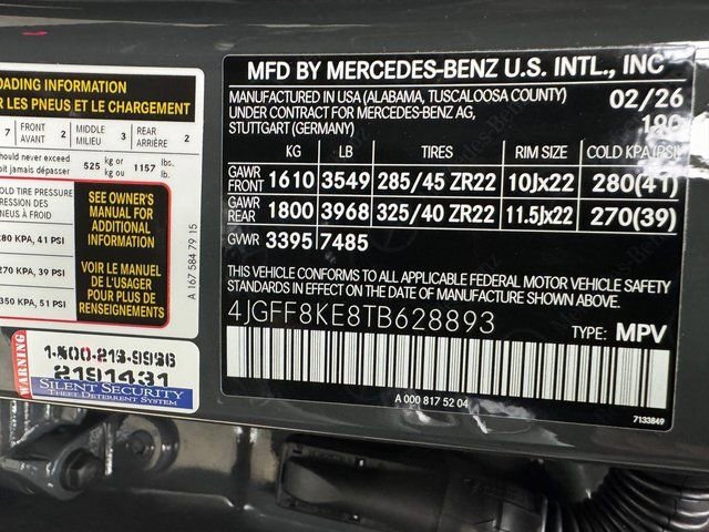 New 2026 MANUFAKTUR Silicon Grey Mercedes-Benz GLS 63 AMG® image 64