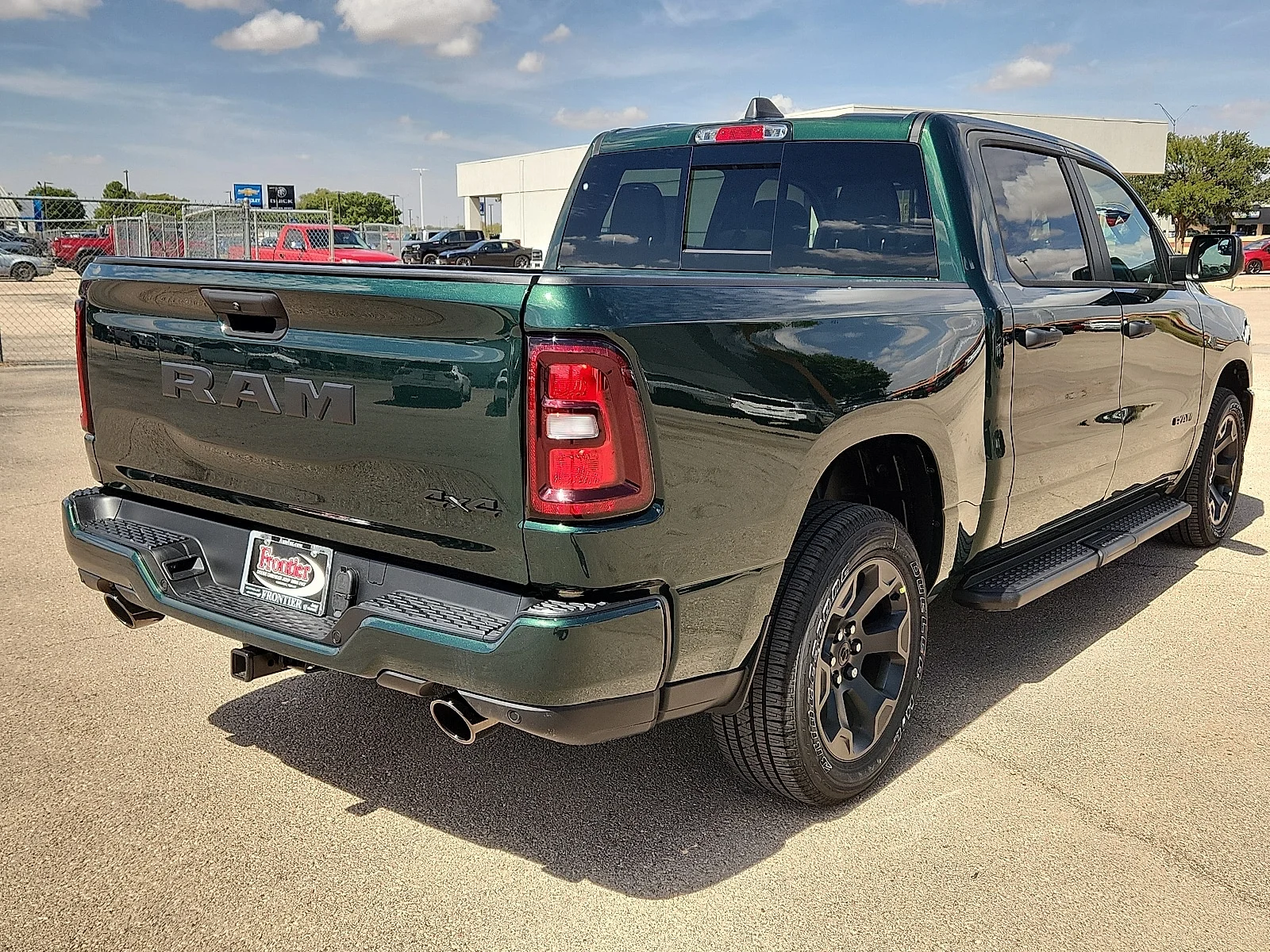 New 2026 Serrano-Green Metallic  Paint Ram EXPRESS CREW CAB 4X4 5