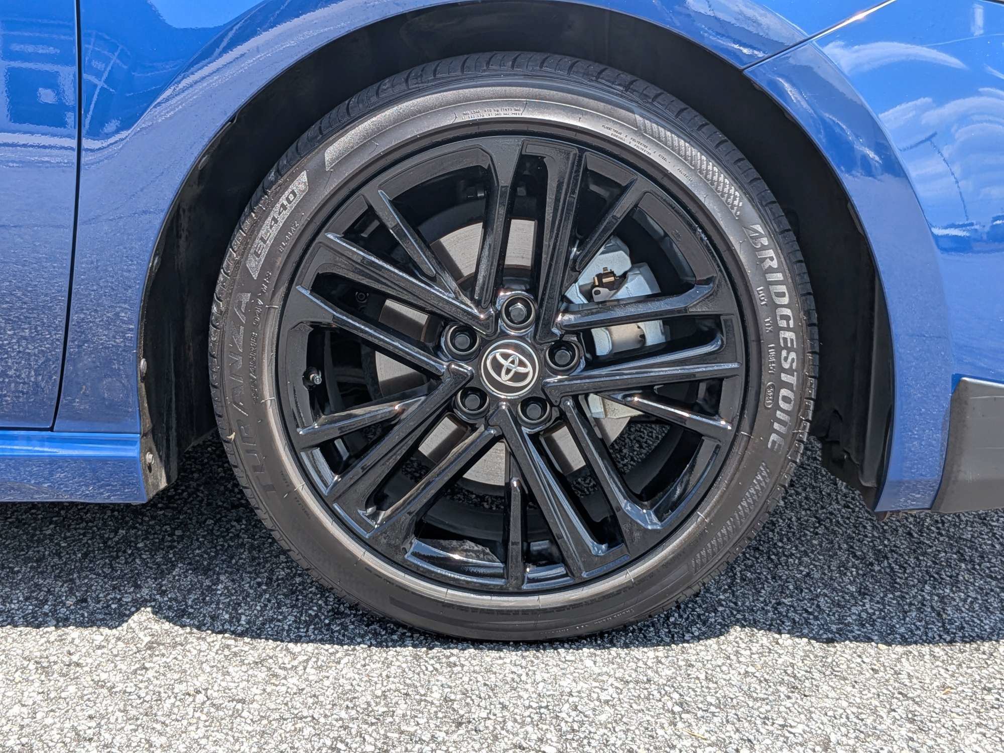 Used 2025 Blue Toyota SE image 9