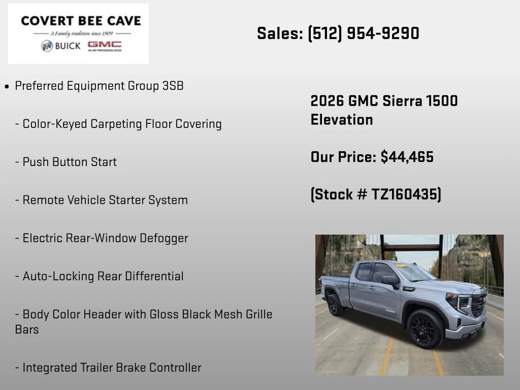 New 2026 Sterling Metallic GMC Elevation image 12