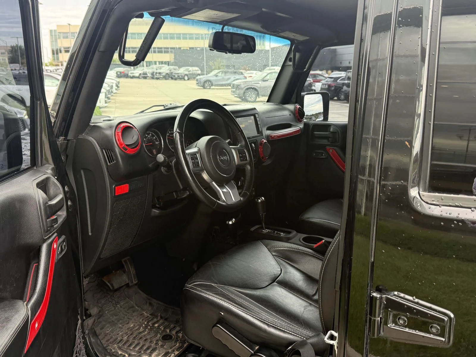 Used 2015 Black Jeep Unlimited Rubicon image 7