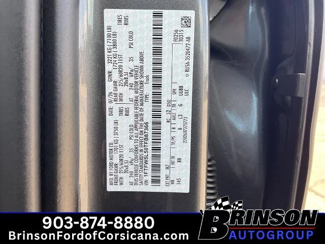 New 2026 Carbonized Gray Metallic Ford Lariat® image 47
