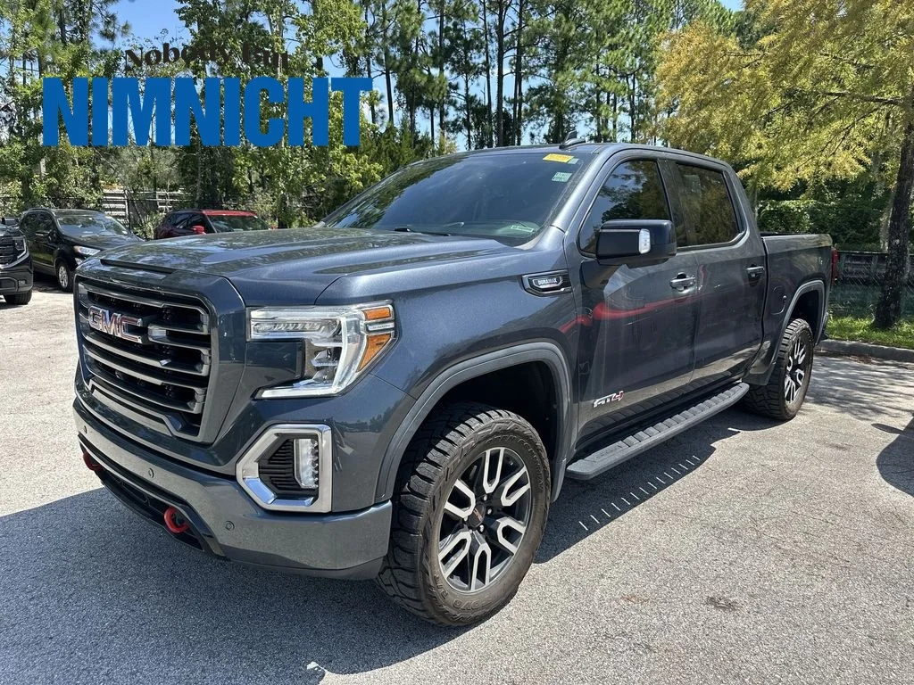 Used 2021 Dark Sky Metallic GMC AT4 image 1