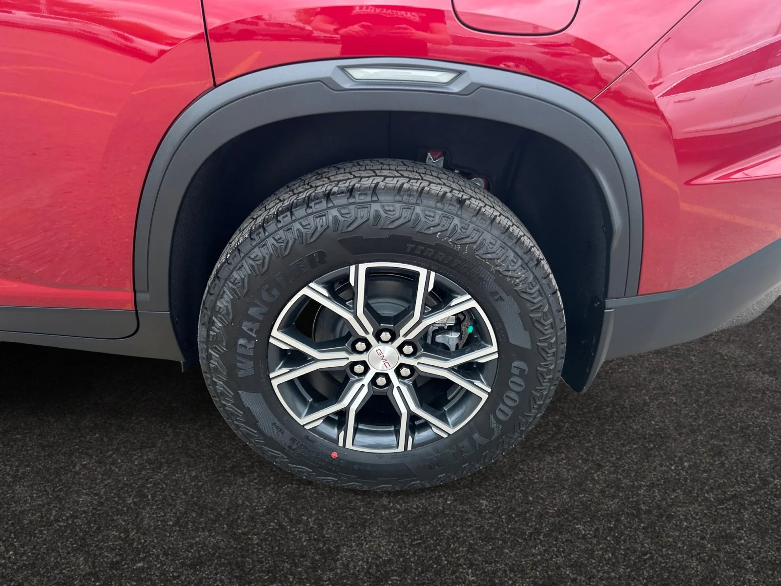 New 2026 Volcanic Red Tintcoat GMC AT4 AWD image 9