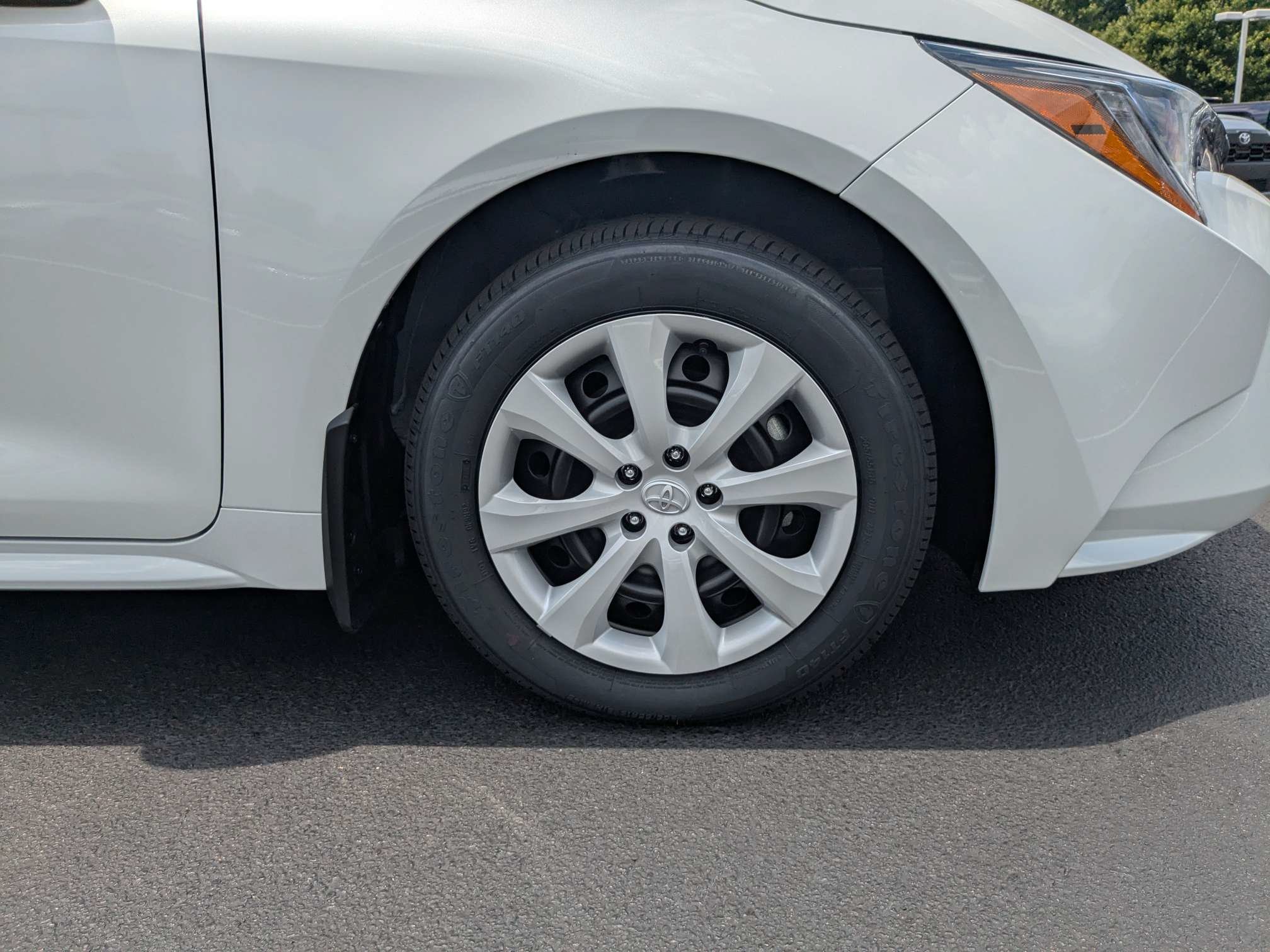 New 2026 Wind Chill Pearl Toyota LE image 12