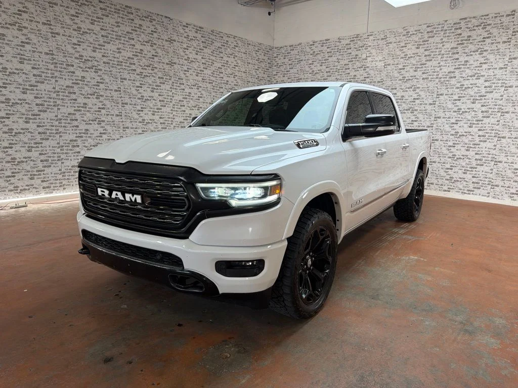 Used 2019 Ivory White Tri-Coat Pearlcoat Ram Limited image 3