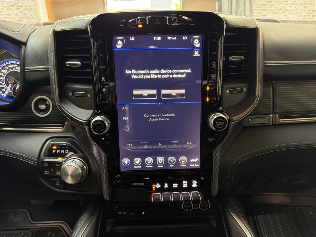 Used 2019 Diamond Black Crystal Pearlcoat Ram Limited image 19