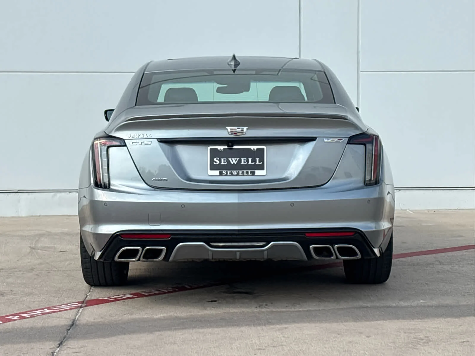 Certified Used 2024 Argent Silver Metallic Cadillac V-Series image 5