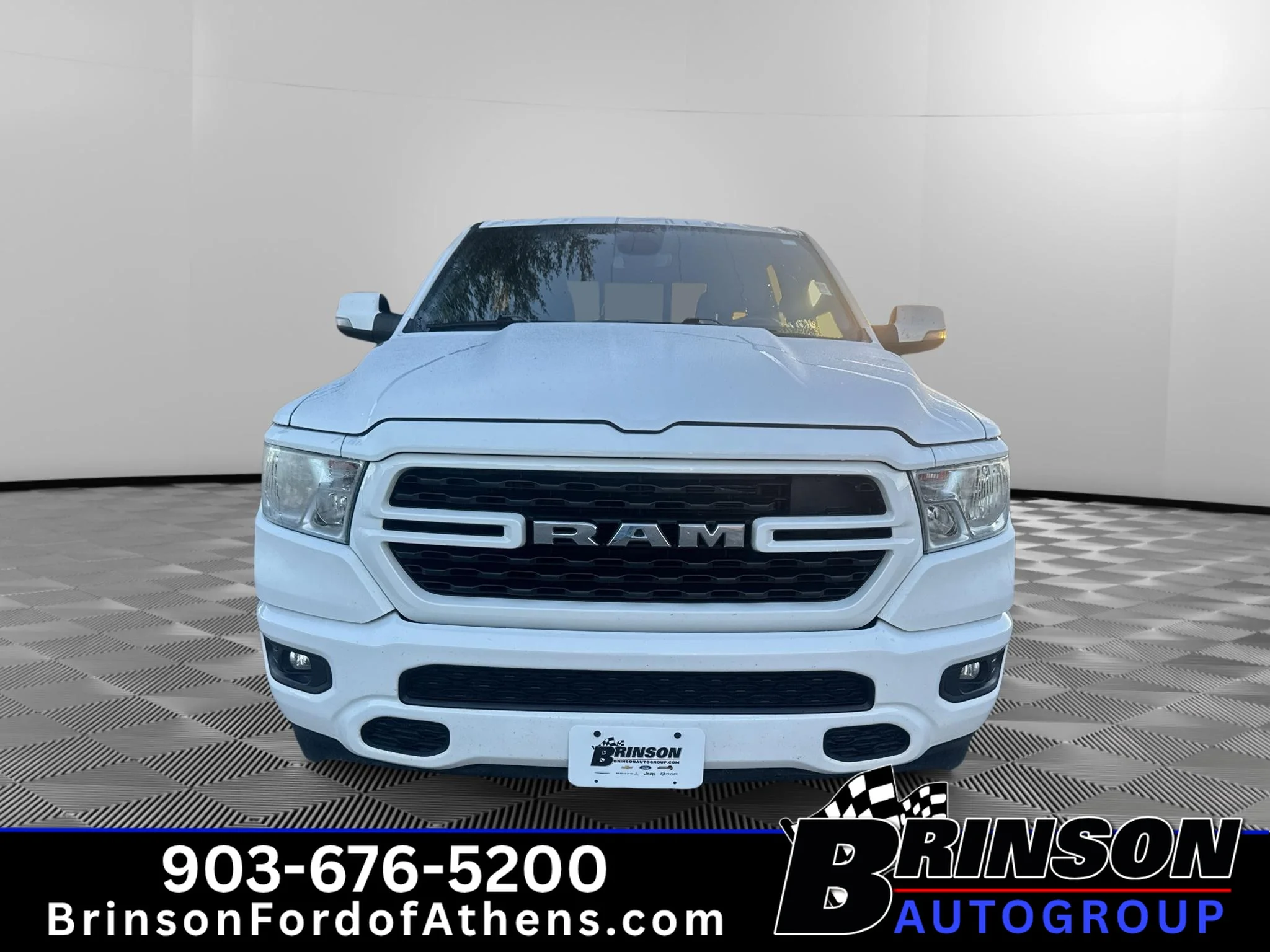 Certified Used 2023 Bright White Clearcoat Ram Lone Star image 2