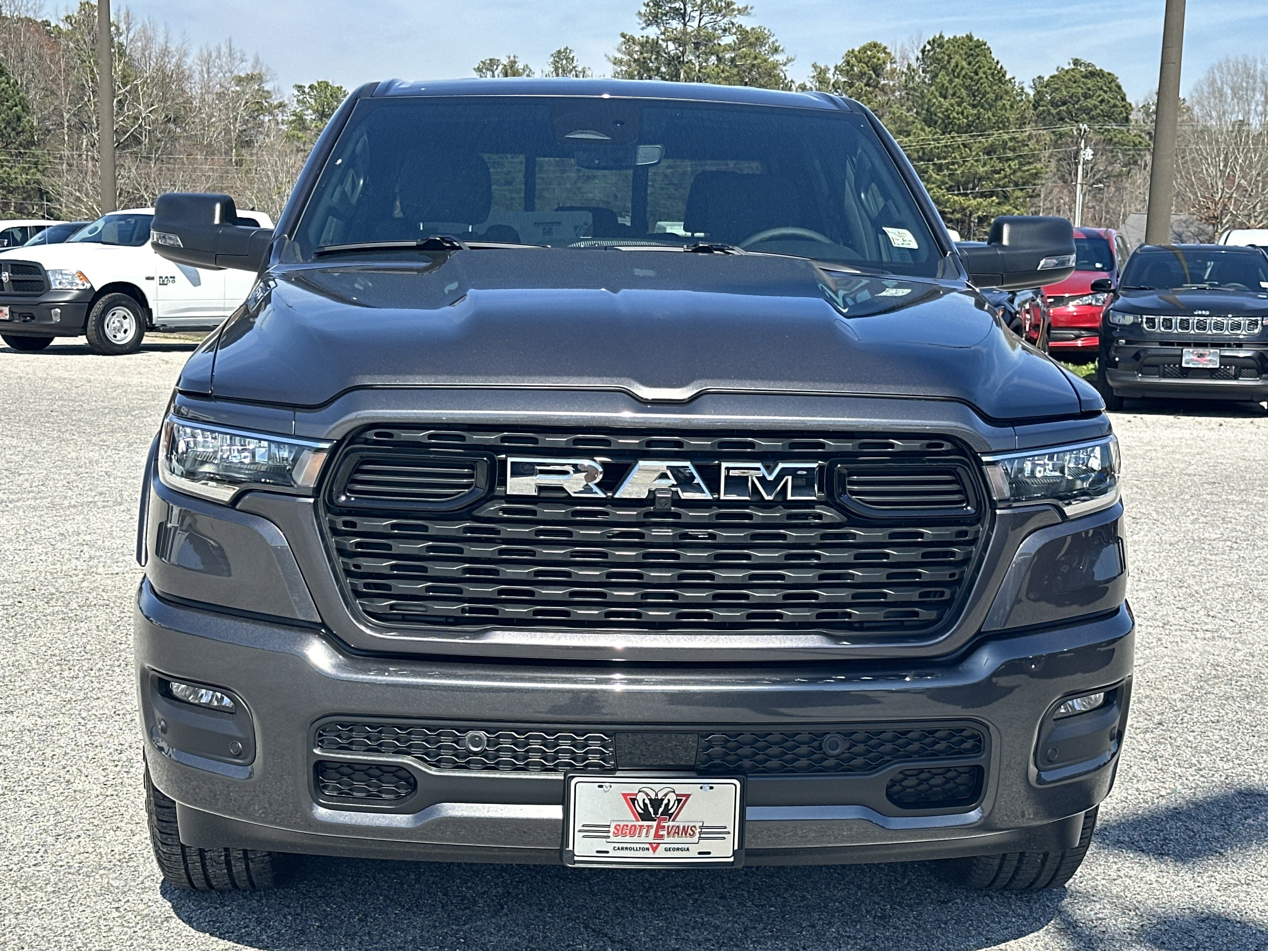 New 2026 Granite Crystal Metallic Clear-Coat Exterior Paint RAM Big Horn image 3