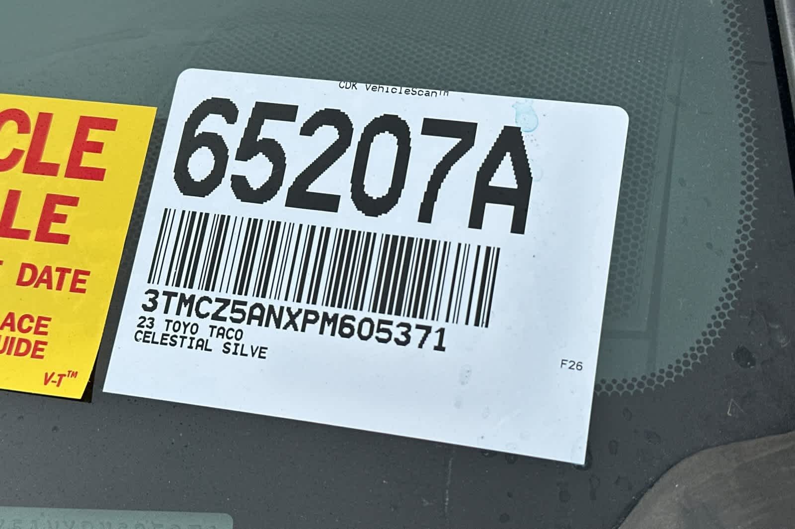 Used 2023 Celestial Silver Metallic Toyota TRD Off Road image 3