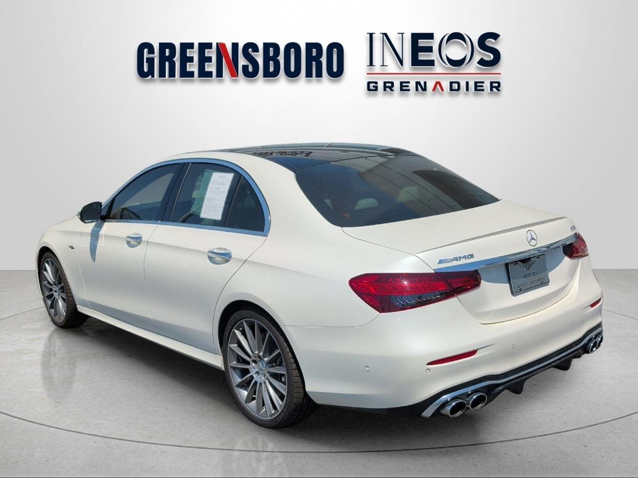 Used 2021 designo Diamond White Mercedes-Benz AMG® E 53 image 3