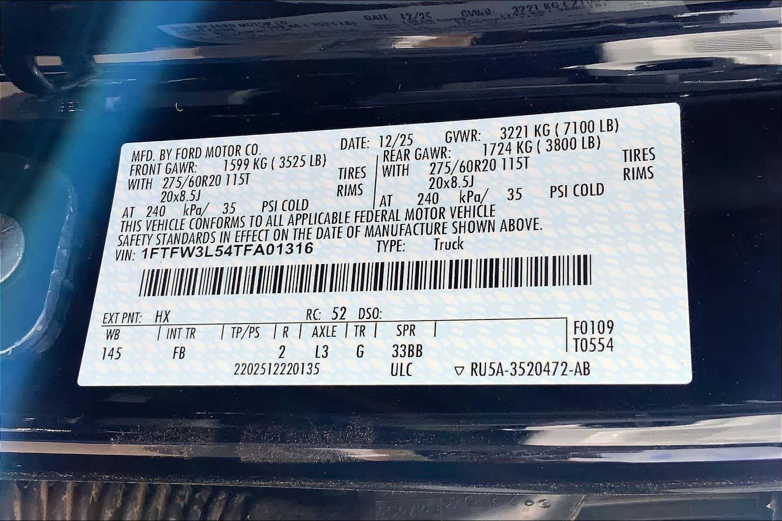 New 2026 Antimatter Blue Metallic Ford XLT image 21