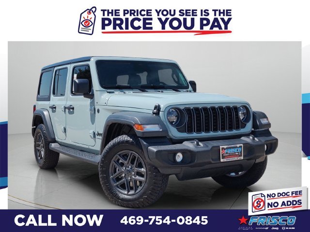 New 2025 Jeep Wrangler Sport S Sport Utility in Frisco #SW549335