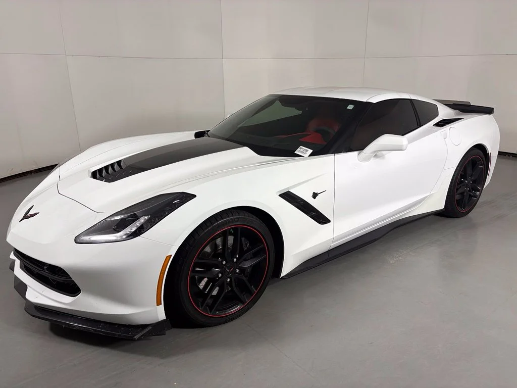 Certified Used 2019 White Chevrolet Stingray Z51 image 6