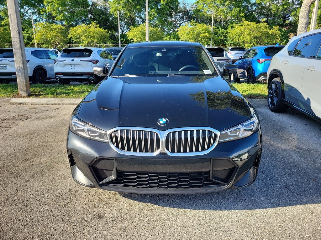 Used 2024 Black BMW 330i image 2