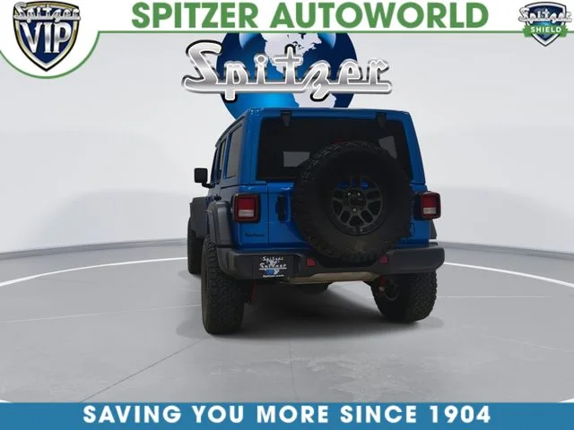 Used 2022 Blue Pearl Jeep Unlimited High Tide image 9