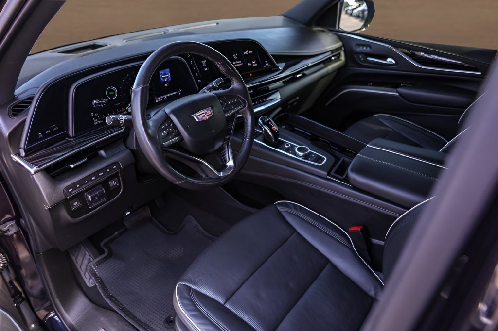 Used 2021 DARK MOON BLUE METALLIC Cadillac Sport image 10