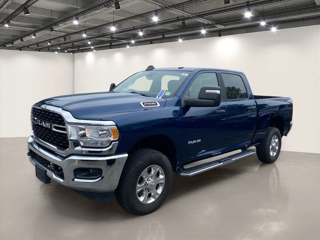 Used 2024 Patriot Blue Pearlcoat Ram Big Horn image 3